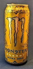 Monster Energy ULTRA GOLD 2020 EMPTY ULTRA RARE HTF picture