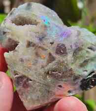 101g Sphalerite/Titanium Aura/Heart/Druse/Sparkly/Minerals Crystals picture