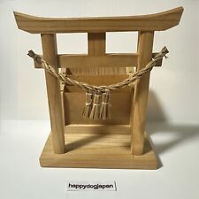 Kamidana Shinto altar Torii Shimenawa set Ofuda stand Cypress NEW From JAPAN picture