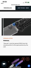 Benchmade 533-3 Pocketknife -Black - Carbon Fiber picture
