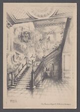 Ernest Coffin The Famous Hogarth Pictures & Staircase Drawing Postcard picture