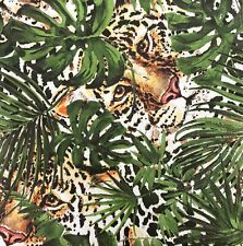 Decoupage Paper Napkins Luncheons Floral Tiger Jungle Animal -  Pack of 20 picture