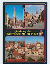 Postcard Grüße aus der Weltstadt Munich, Germany picture