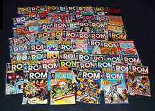 Rom Large Incomplete Asst #1-55+ More Low/Mid Grade Movie 1979 Marvel Comics picture