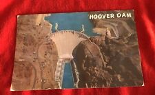 Hoover Dam Postcard Oversized Vintage picture