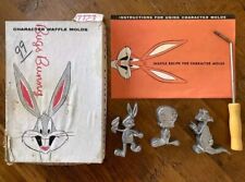 Vintage 1952 Bugs Bunny Waffle Mold. Single Mold Only picture