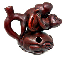 Antique Moche Peruvian Erotic Lovers Sexuality Huaco Handmade Replica Pottery picture