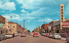 Vintage Postcard Street Scene Laramie WY picture