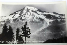 Vintage 1930's RPPC View of Mount Rainer seen from Tatoosh Range picture
