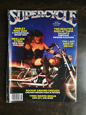 SuperCycle June 1987 Last Days of Indian Motorcycle Jack Knight Centerfold 1023 picture