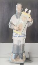 Moshe Yakov Jewish Rabbi Torah Porcelain Figurine Limited Edition NWOT Japan 12” picture