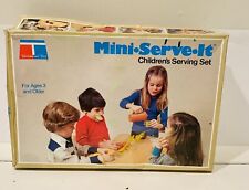 Vintage 1970s Tupperware Toys Mini-Serve-It Children’s Serving Set NIB—one Lid picture