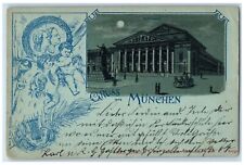 1905 Cruss Munchen Hoftheater Wangen Germany Vintage Antique Posted Postcard picture
