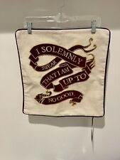 NEW Pottery Barn TEEN Harry Potter Marauder's Map Glow-in-the-Dark Pillow Cover picture