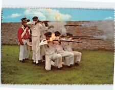 Postcard The Guard Fort Snelling Restoration Minnesota USA picture