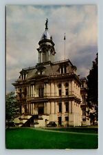 Salem OR-Oregon Old Marion County Court Building Exterior Vintage Postcard picture