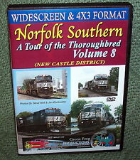 20209 TRAIN VIDEO DVD NORFOLK SOUTHERN VOL. 8  NEW CASTLE DISTRICT picture