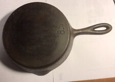vintage Chicago Hardware Foundry hammered 8” cast iron cleaned  skillet 8_5 E picture