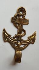 Solid Brass Anchor Key Holder Hook India Overseas Trading CORP 4.5