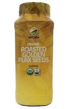 McCabe Organic Roasted Golden Flax Seed, 16 oz, USDA Organic Certified picture