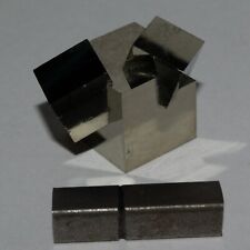 TRIPLE Pyrite Interconnected-Cubes from Navajun Spain. 27mm. Thumbnail. Py-46 picture