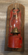 Antique Tin Caboose Lantern-W/Clear Globe-P&A Burner picture