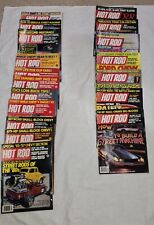 Vintage Lot Of 18 Hot Rod Magazine 1978 - 1988 Street Chevy Mustang Customs picture