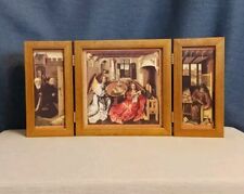 Triptych Of The Annunciation By Campin Wooden Portable Alter Icon Made In Canada picture