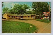 Huron SD-South Dakota, Exterior Bell Motel, Advertising Antique Vintage Postcard picture