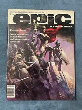 Epic Illustrated #1 1979 Marvel Magazine Frank Frazetta Jim Starlin Suydam VF+ picture