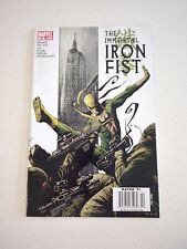 The Immortal Iron Fist #2 VF+ 2007 Marvel 1st Wu Ao-Shi NEWSSTAND VERY LOW PRINT picture