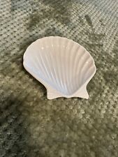 Vintage White Seashell Trinket Dish picture