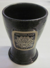 Whistling Straits Golf Course Sheboygan WI Hand Thrown Ceramic Goblet Mug RARE picture