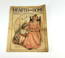 Vintage Antique Hearth An Home Magazine Paper October 1927 Grandma's House Cover picture
