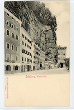 Klausentor Gate, Salzburg, Austria, vintage 1910 postcard picture
