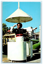 c1960s Traffic Policemen in Suva Fiji Unposted Vintage Foreign Postcard picture