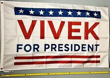 Vivek Ramaswamy FLAG FREE USA SHIP 4 24 Trump Carlson Save America USA Sign 3x5' picture