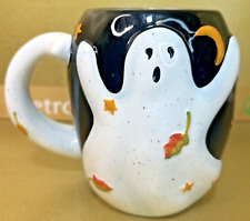 Ghost Halloween Mug Susan Winget Ceramic Certified International 22oz Oversized picture