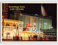 Postcard Las Vegas Strip At Night, Greetings from Las Vegas, Nevada picture