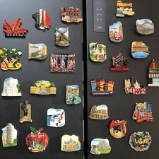 European America Varied Cities Tourism Travel Souvenir 3D Resin Fridge Magnets picture
