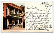 1901 Exterior Of Chinese Joss House San Francisco California CA Antique Postcard picture