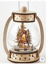 Christmas  In July Hanging Lantern Night Before…Alpine Village Lighted Scene picture
