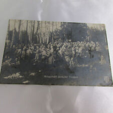 WW1 Era Imperial German Postcard Posted 1915 Group of Soldiers  picture