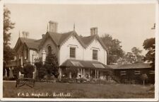 V.A.D. Hospital Rusthall Kent England UK Alec Brook WW1 RPPC Postcard H61 *as is picture