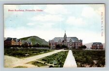 Pocatello ID, State Academy, Early-Idaho State University Vintage Postcard picture