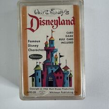 1964 Walt Disney's Disneyland Card Game Walt Whitman Complete with Box picture