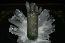 Intact Ancient Central Asian Sasanian Glass Bottle C. 2nd - 6th Century AD picture