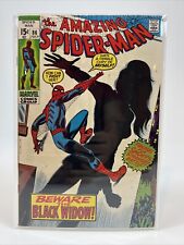 The Amazing Spider-Man #86 / Bronze Age / Black Widow Origin / Marvels Avengers picture