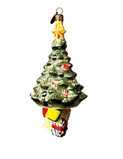 Christopher Radko Christmas Tree Bell Ornament Dangling Presents Gift Packages picture