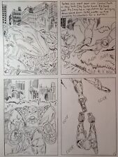 original comic art page Big Dawg the Enforcer Page 2 (9×12in) picture